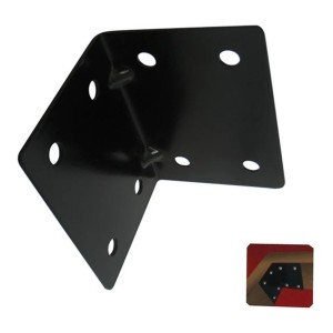 Conector Union Codo Para Tirante De Madera 42x70x70mm