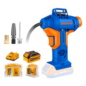 Inflador Compresor + Bat/carg 150psi 10.5 Bar Wadfow Wln2520