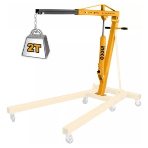 Brazo Hidraulico P Pluma Elevador De Motores Ingco Hec21-2