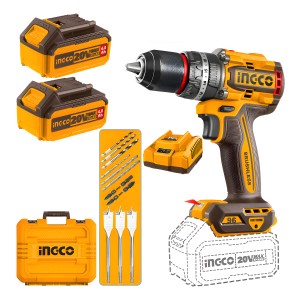 Taladro Atornillador Percutor 96nm Valija Ingco Cidli20968