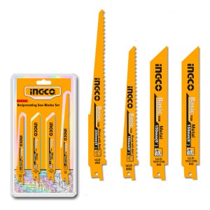 Set 10 Hojas Para Sierra Sable Metal Madera Ingco Rsb1001