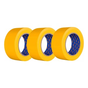 Pack 3 Rollo Cinta Señalizacion Amarilla 30mt X 50mm Wadfow