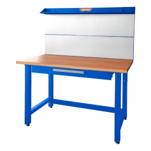 Mesa Trabajo Con Cajon + Base De Madera Wadfow Wcs5a03