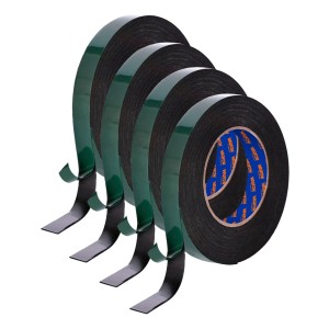 X4 Rollo Cinta Espuma Doble Fas 1mx19mm Wadfow Wpn8k19 - Lnf