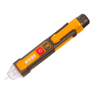 Detector Voltaje Ac 12v1000v + Pilas Ingco Vd100091 - L N F