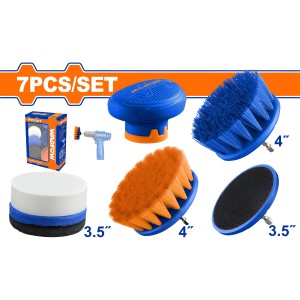 Set X 7 Cepillos Para Taladro Wadfow Wnd5402 - L N F