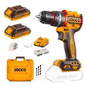 Taladro Atornillador Percutor + Acc Ingco Cidli20668 - L N F