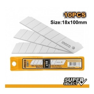 Hoja Repuesto Trincheta X 10 18mm Ingco Hknsb112