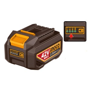 Bateria Litio 42v 2.5ah P42m Fbli42251 Ingco