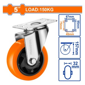 Rueda Giratoria 5 Wadfow Wjl2352 - L N F