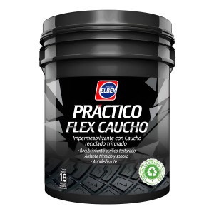 Membrana Liquida Con Goma De Caucho 18kg Elbex.