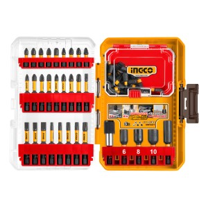 Set 51pcs Puntas P/destornillador Impacto Ingco Akdl25106