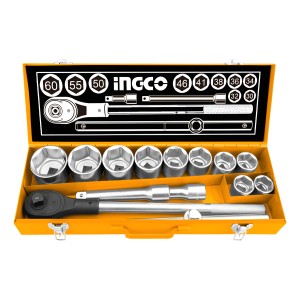 Juego Dados 15pcs 3/4 Ingco Hkts034151