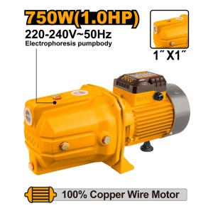 Bomba Agua 750w Jet Autocebante 55l/min Ingco Jp07508