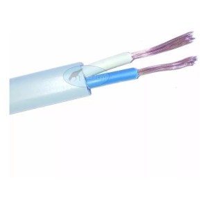 Cable Superplástico Gris 2x1 Mm - Precio Por 10 Metros
