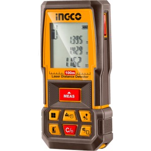 Medidor Distancia Laser 0.5 100mts C/estuche Ingco Hldd1008
