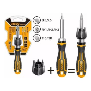 Destornillador 8 Puntas Intercambiables Akisd0808 - Lnf