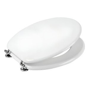 Tapa Inodoro, Water, Madera Herrajes De Metal