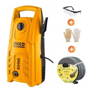 Hidrolavadora 130 Bar 1400w Ingco Hpwr14008 5.5l/min Color Naranja Frecuencia 50 Hz/60 Hz