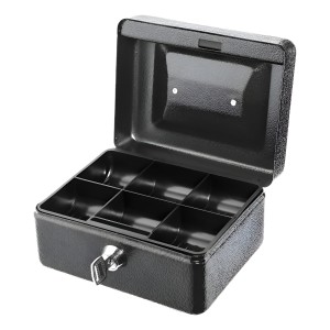 Caja Metalica Seguridad C/llaves 15x11,5x8cm Wqqx2h02 Wadfow
