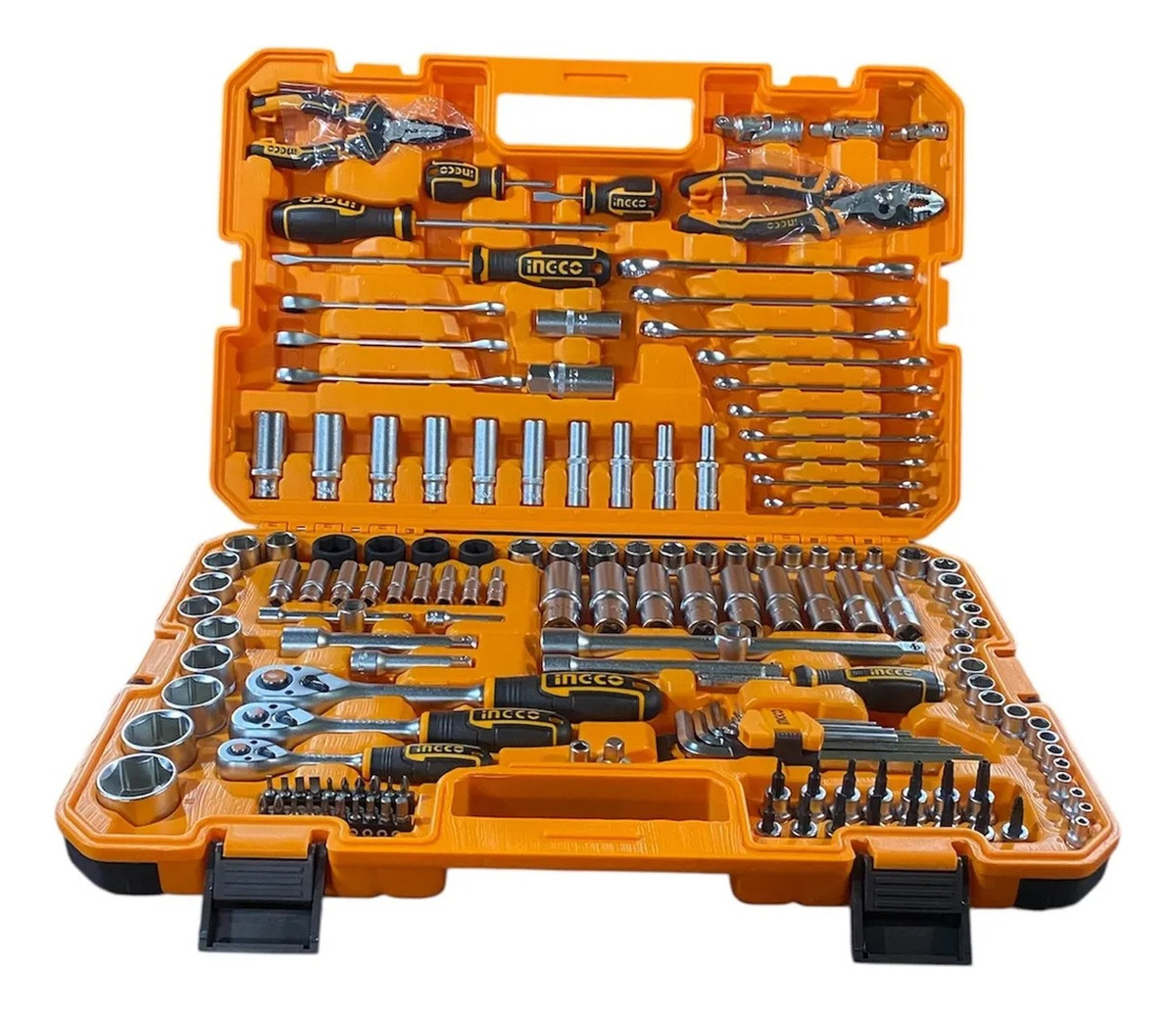 Set Kit 156 Herramientas Maletin Ingco Hkthp21561 - Imagen 3