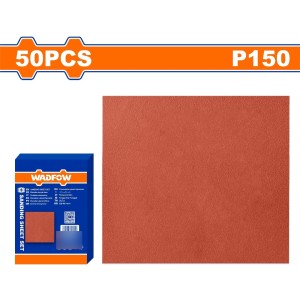 Lijas Papel Madera Grano 150 Wadfow Wsm2505 - 50u