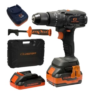 Taladro Atornillador Percutor 13mm 18v Lüsqtoff Til80-9bk