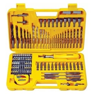 Juego Mechas Brocas Puntas 110 Piezas En Maletín Tramontina