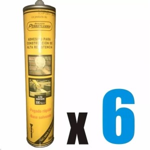 Adhesivo De Montaje Líquido 360 G Pennsylvania X 6 Unidades