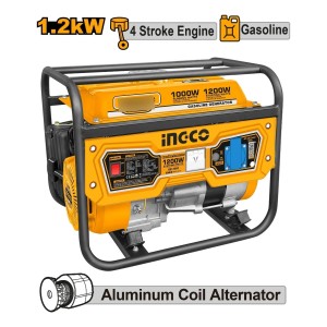 Generador Gasolina 1.2kw Ingco Ge15005 - Lnf