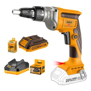 Atornillador Yeso 20v P20s Brushless Ingco Cdsli2042006
