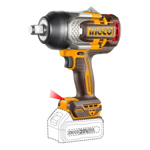 Llave De Impacto 3/4 1350nm + 3 Dados Ingco Ciwli201351