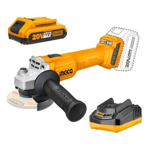 Amoladora Inalámbrica Ingco 20v - Motor Brushless, Sin Carbones - 4.1/2 Pulgadas, 115mm - No Incluye Batería Ni Cargador - Cagli20157
