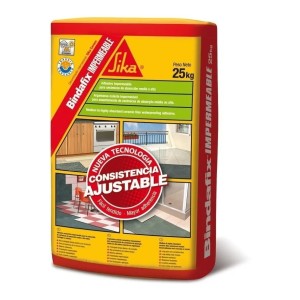 Binda Fix Sika Impermeable 25kg Cemento Ceramica