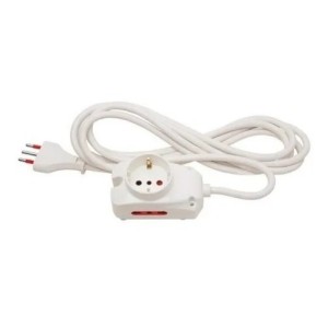 Alargue Zapatilla Schuko+2modulares 3 Metros Conatel