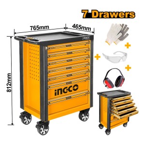 Gabinete Carro Taller Metal (vacio) Ingco Hdtc01072 - Lnf