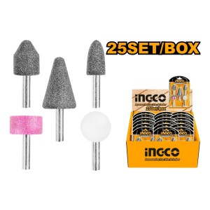 Kit X5 Piedras Para Amoladora Recta Akb0502 - Lnf