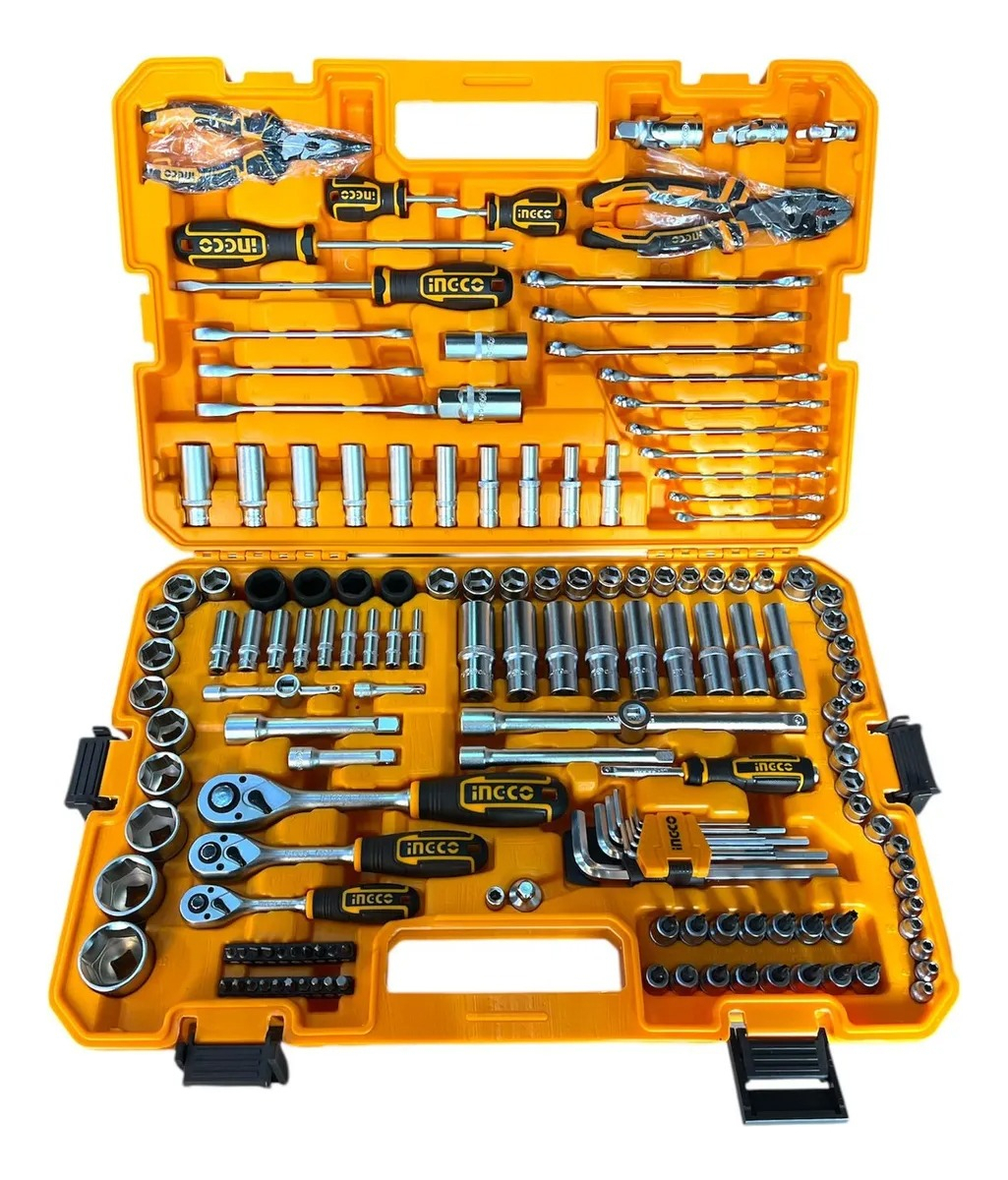 Set Kit 156 Herramientas Maletin Ingco Hkthp21561 - Imagen 4