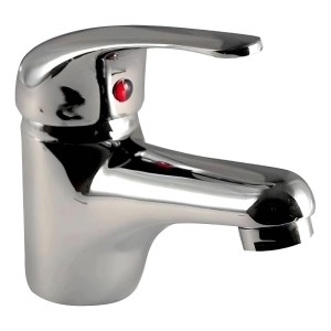 Lavatorio Wico Monocomando 35mm + Colillas 2 Años Color Plateado