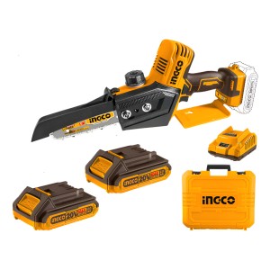 Mini Motosierra 20v 6 PLG Valija Ingco Cgsli20686 - L N F