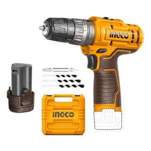 Atornillador 12v Con Percutor Tipo C Ingco Cidli12202 + Carg