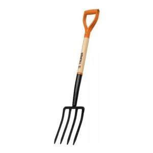 Pala Cavar Tierra Bieldo De 4 Dientes Truper Bj-4p Lnf