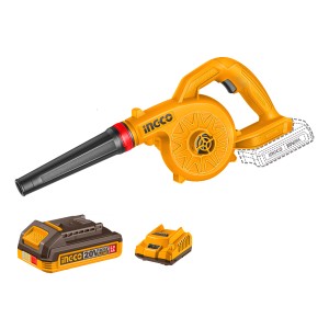Sopladora P20s 2.7m3 Bat 2.0ah + Cargador Ingco Cabli20781