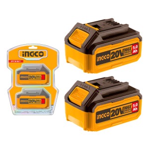 Set X 2 Baterias 5 Ah Cosli240464 Ingco - L N F