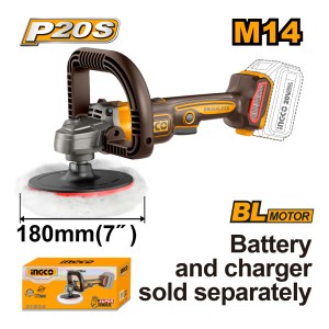 Lustra Pulidora A Bateria 7pLG P20s Brushless Apli2018 Ingco