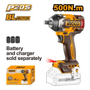 Llave De Impacto 500nm P20s S/bat/carg Ingco Ciwli20501 L N
