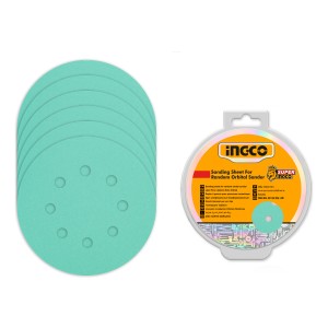 Set X 50 Lijas 5 125mm Lijadora Orbital Ingco Akrs125050