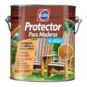 Protector De Maderas Al Agua Elbex 1l Natural