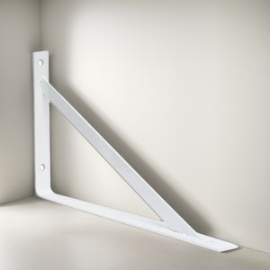 Ménsula Escuadra Hierro Reforzada 18 X 25 Cm Para Estantes