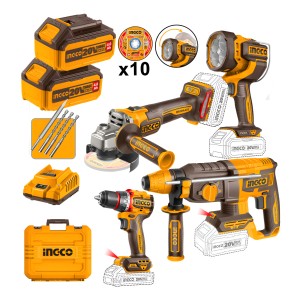 Kit Herramientas Bateria Power Ingco - L N F